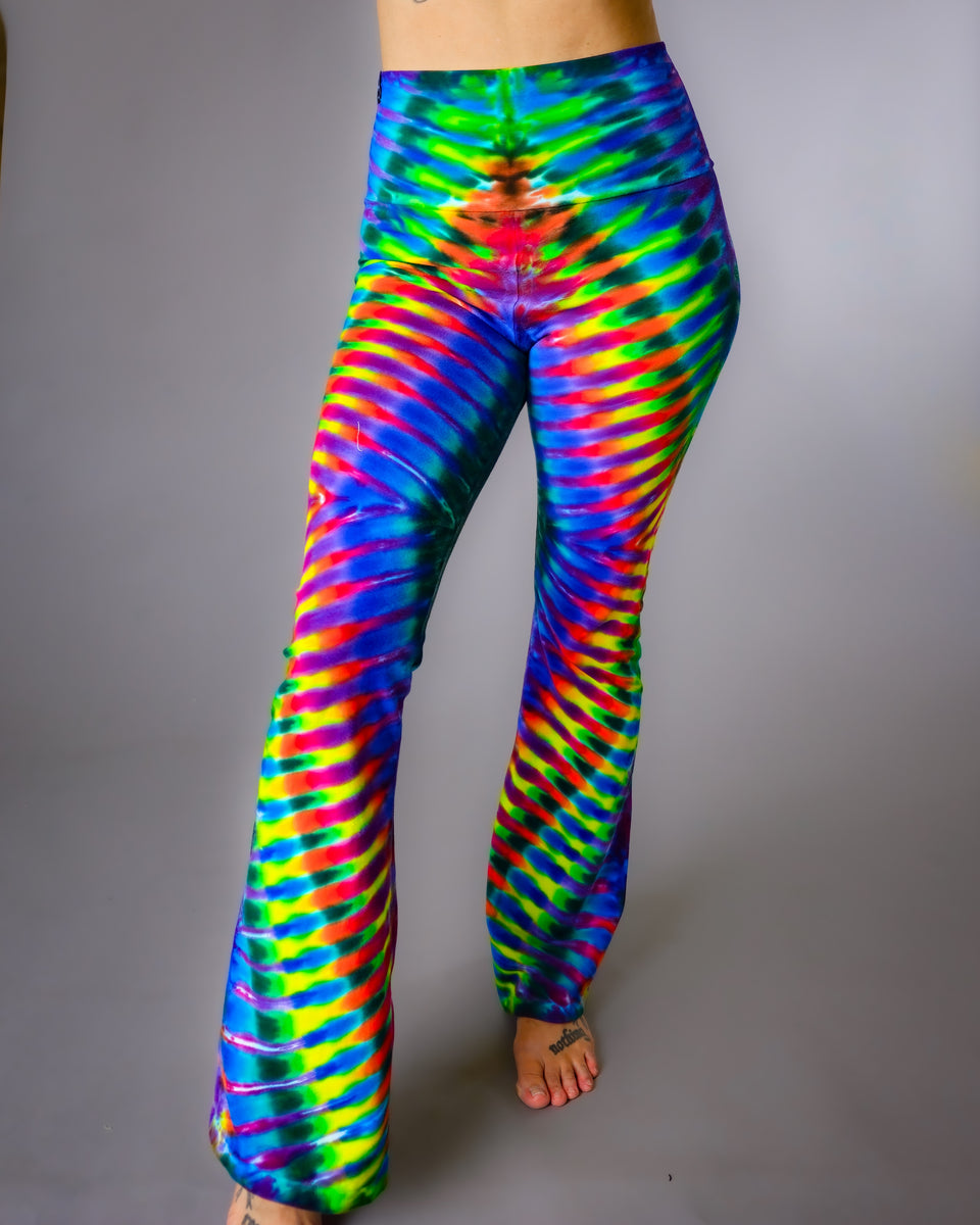 Rainbow Diamond DNA Yoga Pants – Dimple's Dyes