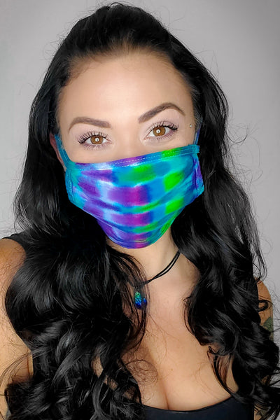 Coral Reef Original Tie Dyed Face Mask