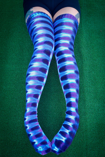 Perfect Purple Thigh High Socks