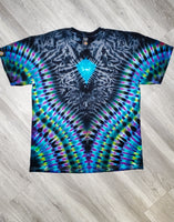 SMALL Electric Forest Diamond Adult Short Sleeve Te