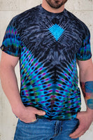 SMALL Electric Forest Diamond Adult Short Sleeve Te