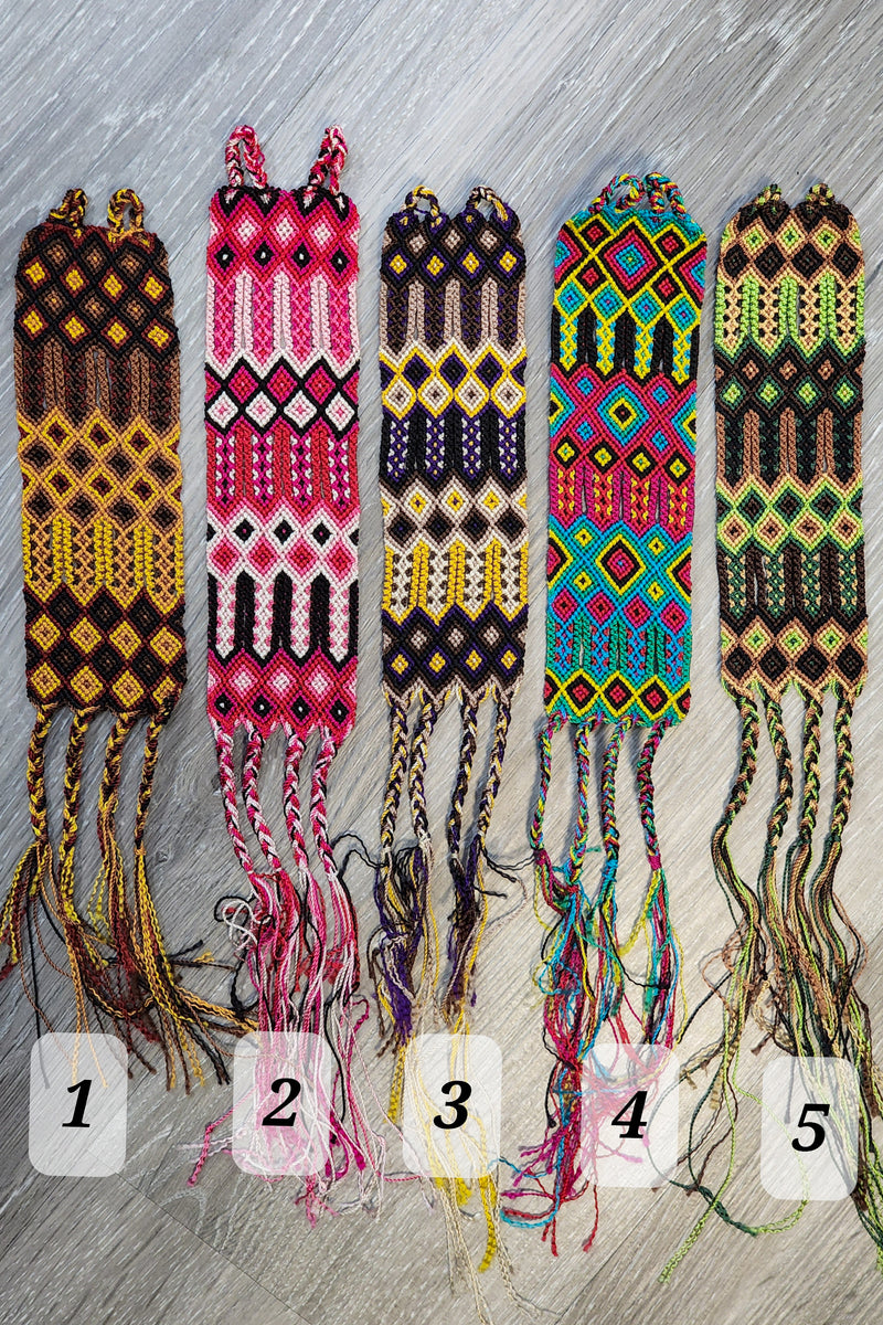 Choice Friendship Bracelet Wide Width 1-5 – Dimple's Dyes