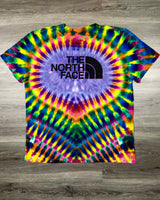 Rainbow North Face Adult Short Sleeve Tee