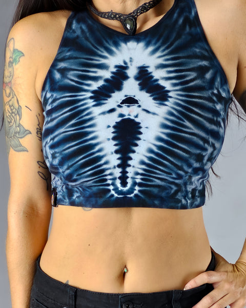 New Ghost Face Mock Crop