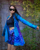 Small Electric Chill Cardigan OOAK