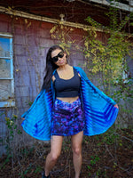 Small Electric Chill Cardigan OOAK