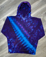 Purple Electric Chill Adult Pullover Hooded Sweatshirt