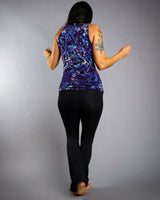 Purple Moon Fitted Tank Top