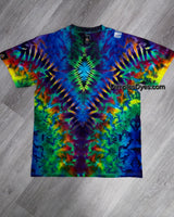 Medium Rainbow Trip Adult Short Sleeve Tee