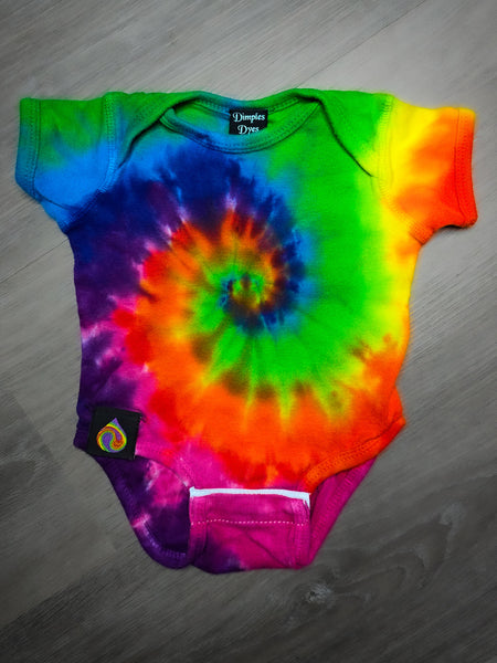 Rainbow Swirl Infant Onesie