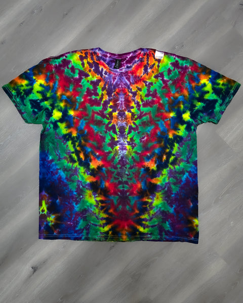 2XL Rainbow Mesmerized Adult Short Sleeve Tee