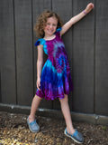 Electric Chill Kids Flutter Sleeve Dress