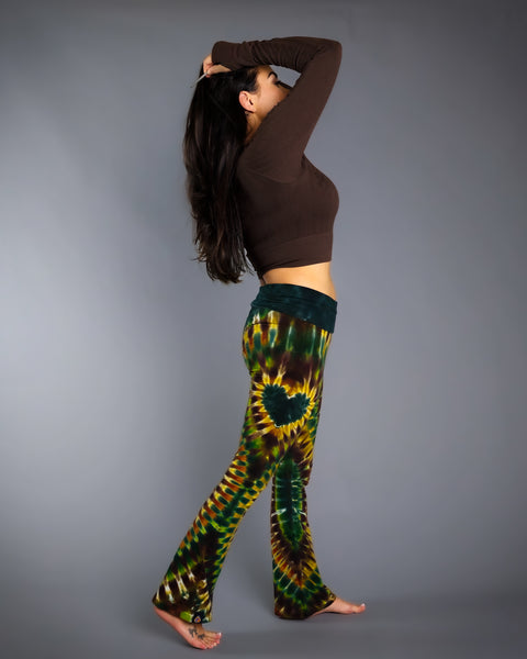 Down to Earth Heart Yoga Pants