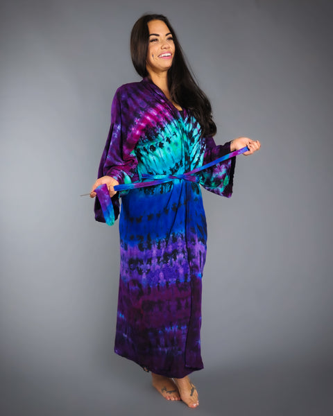 Electric Chill Rayon Robe