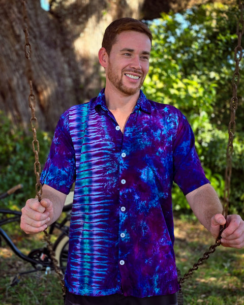 Electric Chill Maui Button Down