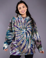 3XL or 4XL Winter Rainbow Hooded Sweatshirt