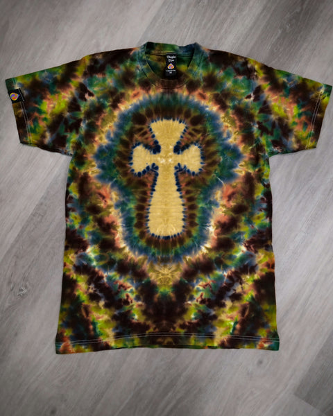 M or XL Down to Earth Cross Trip Adult Short Sleeve Medium