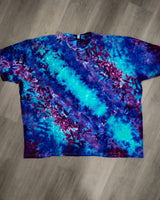 6XL Electric Chill Nebula Adult Short Sleeve Tee 4XLarge