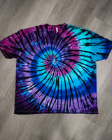 5XL Electric Chill Swirl Adult Short Sleeve Tee