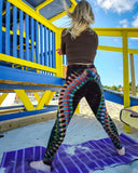 Winter Rainbow WigWag Leggings