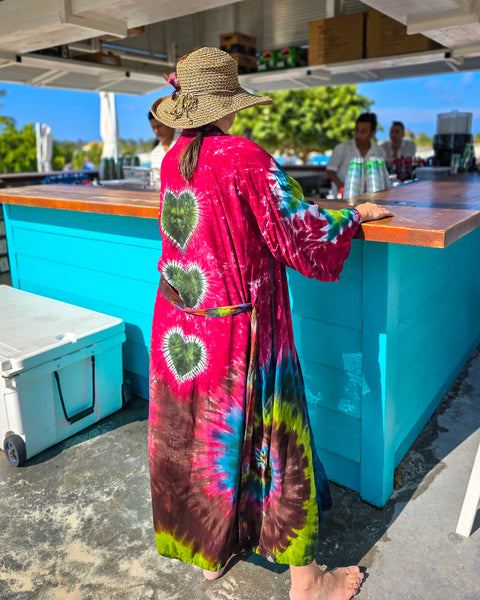 Down to Earth Love Rayon Robe