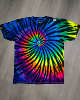 Midnight Rainbow Swirl Adult Short Sleeve Tee (Copy)