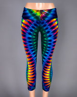 Rainbow Wigwag DNA Leggings
