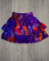 Clearance! Purple Galaxy Girls Skirt Medium