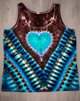 Clearance! XL Womens Heart Tank Top