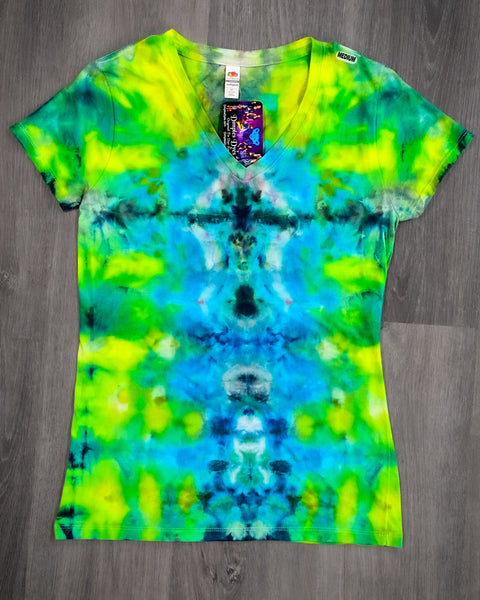 Clearance! Medium Ladies V Neck (runs very small)