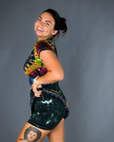 Earth Rainbow Mini Skort With Pockets