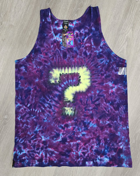 M or XL ? Black Light Reactive Adult Tank