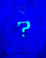 M or XL ? Black Light Reactive Adult Tank