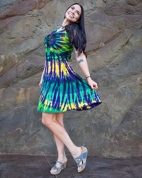 M, L, or XL Mardi Gras Perfect Dress