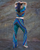 Earth Rainbow Diamond DNA Yoga Pants