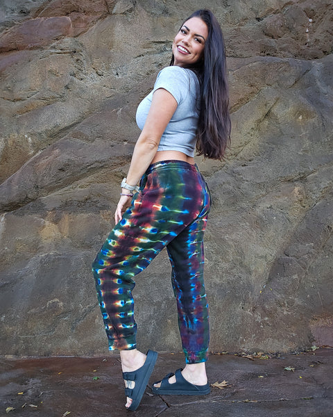 L or XL Earth Rainbow Sweatpants