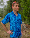 Blue Sky Maui Button Down