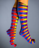Crazy Rainbow Bamboo Socks