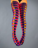 Sunrise DNA Thigh High Socks