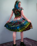 Earth Rainbow Swirl Perfect Dress