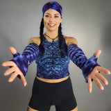 Perfect Purple DNA Arm Warmers