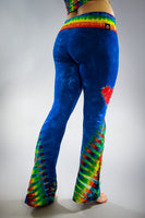Rainbow Hearts Yoga Pants