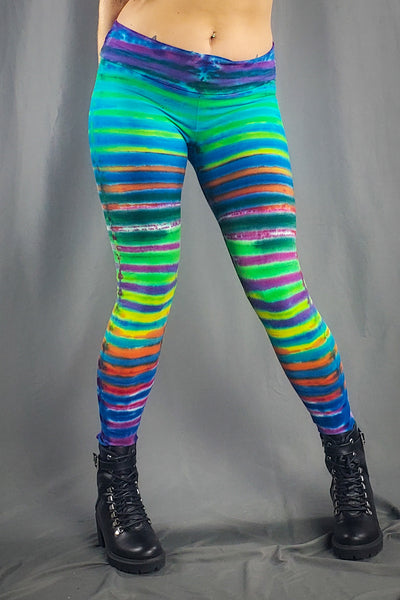Rainbow Gradient Leggings – Dimple's Dyes