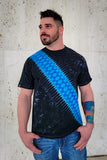 Catch a Wave Black Strap Adult Short Sleeve Tee