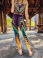 SMALL or LARGE Down to Earth Chevron Leggings
