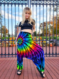 Midnight Rainbow Swirl Ultimate Harem Pants