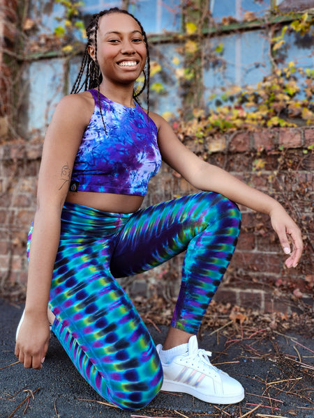 Electric Forest DNA Leggings – Dimple's Dyes