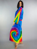 Rainbow Hearts Rayon Robe