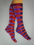 Purple Tiger Bamboo Socks